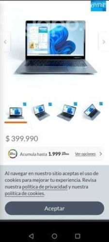 Notebook prácticamente nuevo