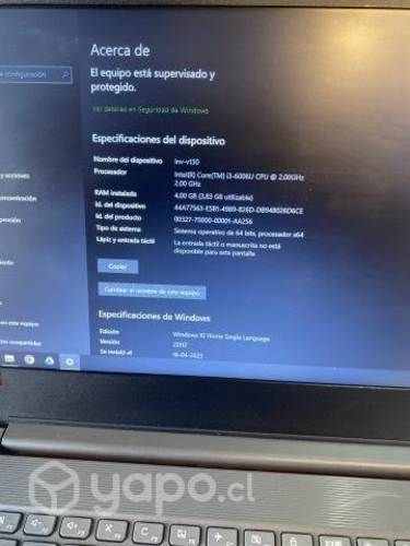 Computador Lenovo V130