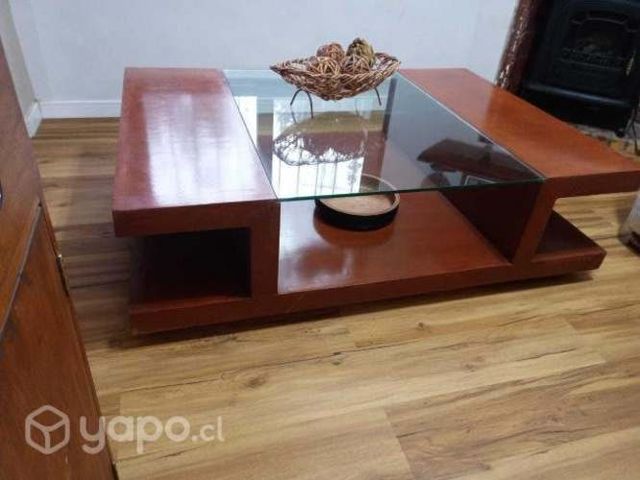 Linda mesa de centro madera rauli