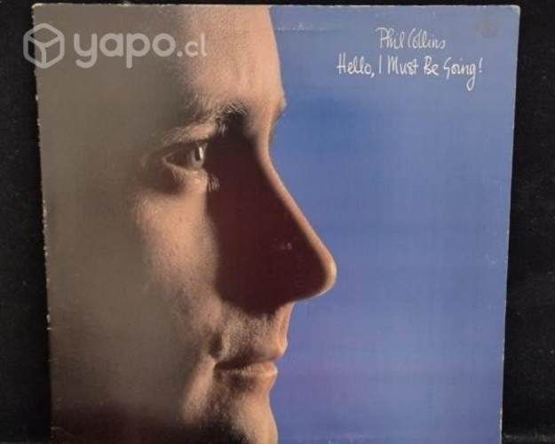Phil Collins Hello, I Must Be Going vinilo