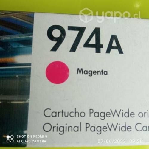 Tinta HP 974a magenta original