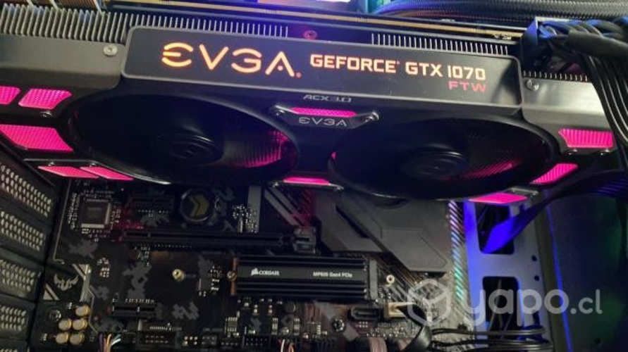 Tarjeta de video EVGA GTX 1070