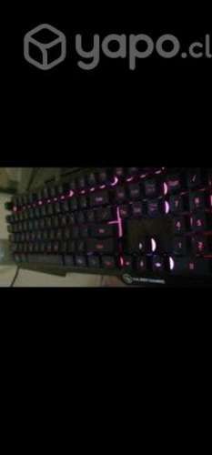 Teclado mecánico gamer rgb