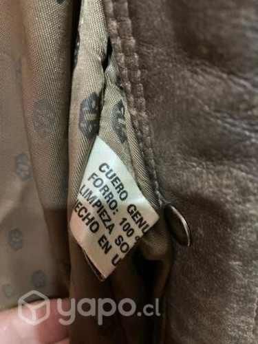Chaqueta Shopping Group Cuero Envejecido