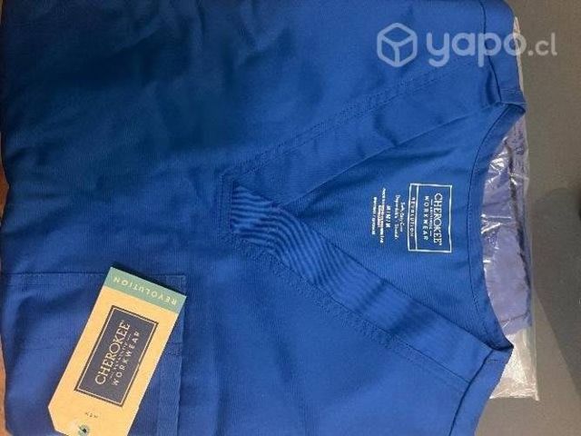 Uniforme clínico técnico en enfermería azul rey