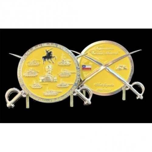 Moneda ejercito de chile centenario grupo explorad