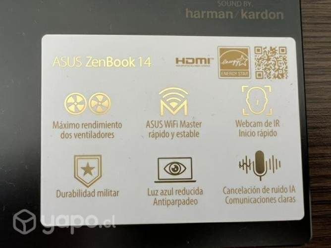 Notebook asus zenbook