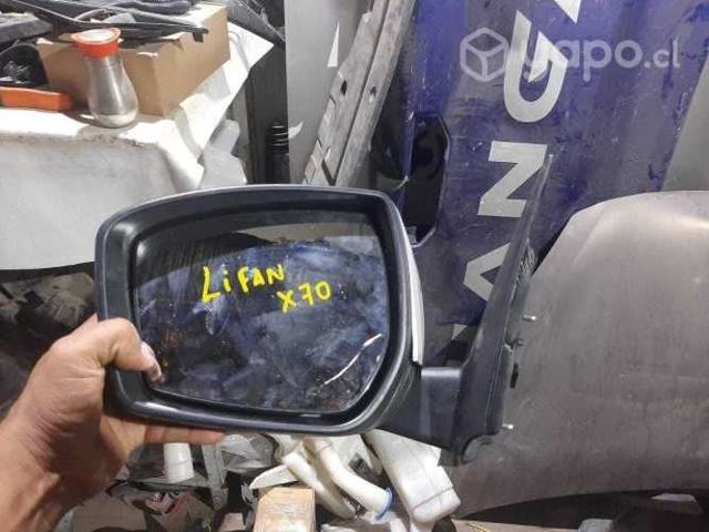 Lifan x70 2021 espejo izquierdo nuevo