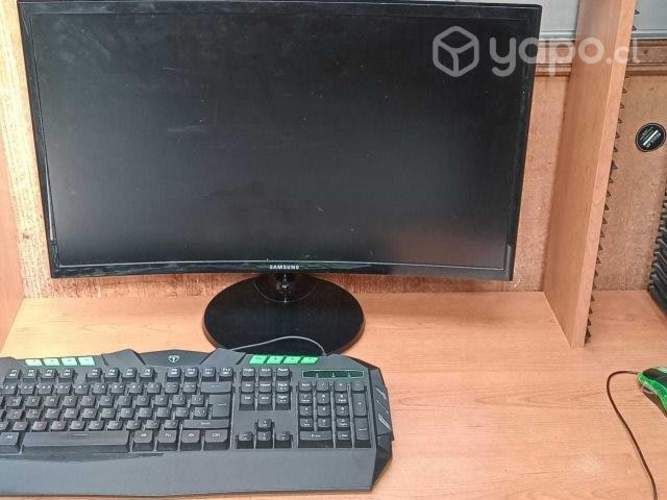 Monitor Curvo Samsung 24 pulgadas 1920x1080 Gamer