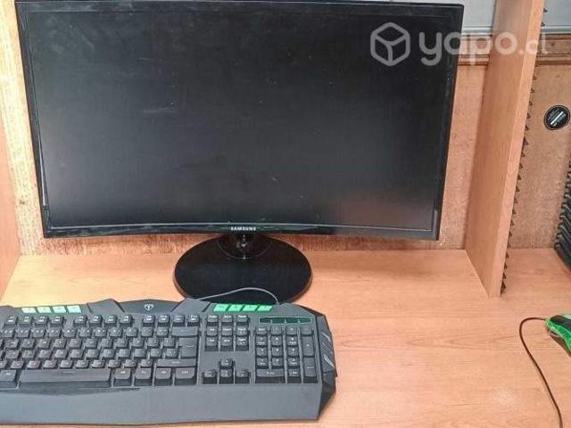 Monitor Curvo Samsung 24 pulgadas 1920x1080 Gamer