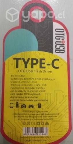 Adapatador de USB-C Flash driver