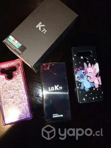 LG k71 semi nuevo