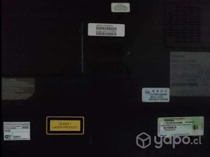 Notebook Toshiba Laptop Intel Celeron M 2GB Ram