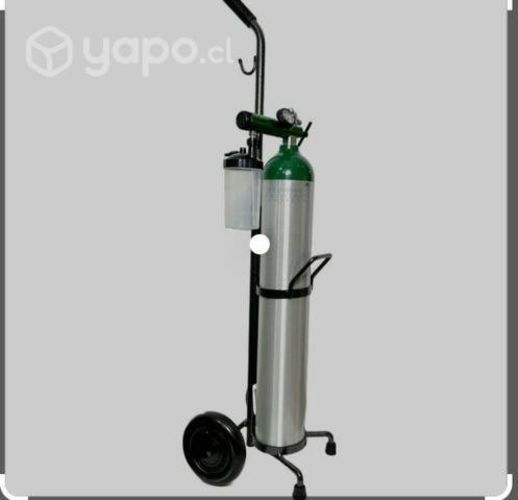 Cilindro oxigeno transporte