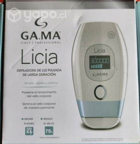 Depiladora IPL Luz Pulsada Gama Licia,celeste