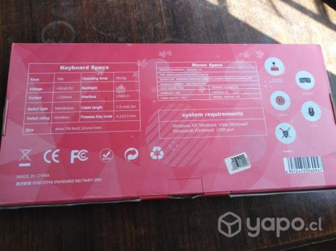 Pack gamers más pendrive