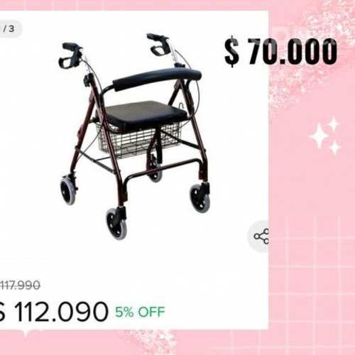 Andador burrito adulto