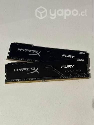 Memorias Ram hyperX Fury 2x8GB