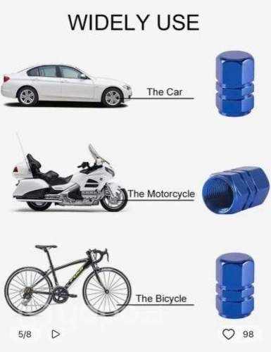 Tapa de válvula para neumatico