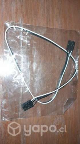 Cable Conector Jwt 4 pins Negro/Blanco Nuevo
