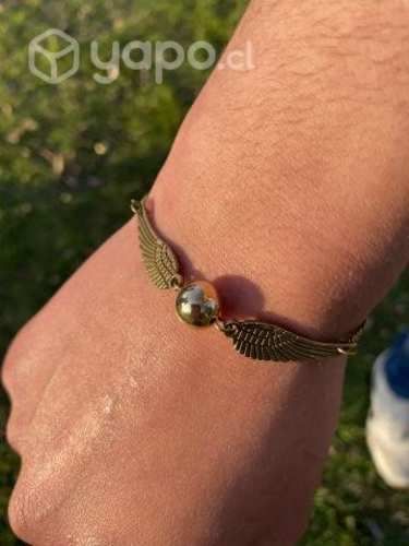 Pulsera Snitch Dorada (Harry Potter)