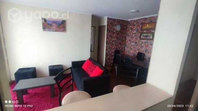 Departamento año corrido amoblado