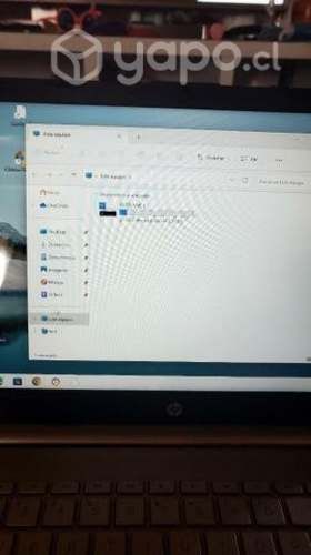 Notebook hp i3, 8 gb en ram y disco 250