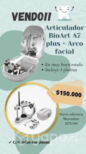 Articulador Bioart A7 plus