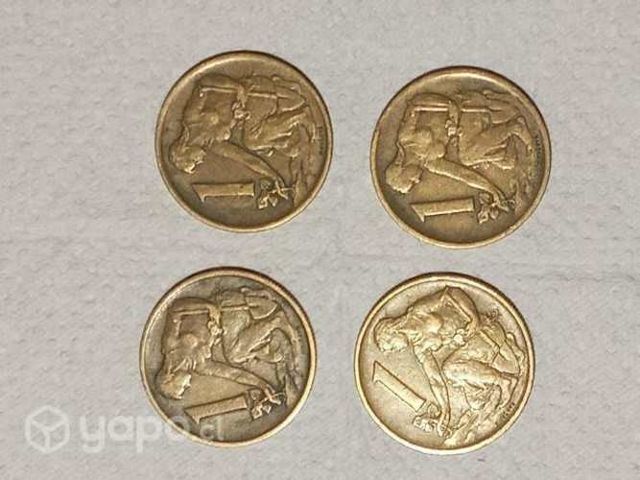 Lote de 3 monedas de la República Socialista Checa