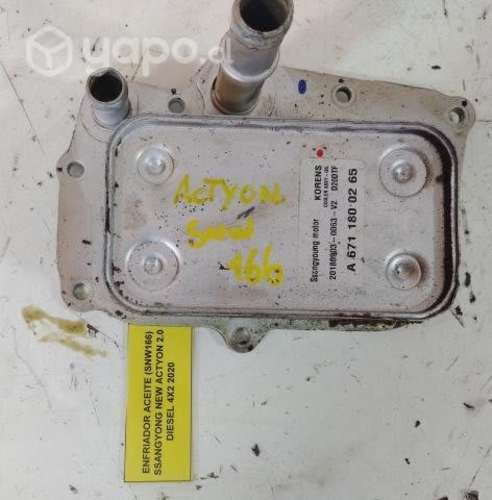 Enfriador Aceite (SNW166) SSangyong New Actyon 2.0