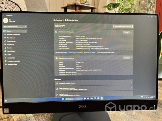 All In One Dell Optiplex 7470 I7-9700,16gb,256gb,