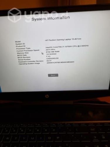 Laptop gamer HP Pavilion Gaming