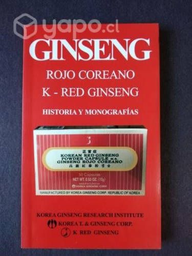 Ginseng Rojo Coreano.Ideal para ProfesionalesSalud