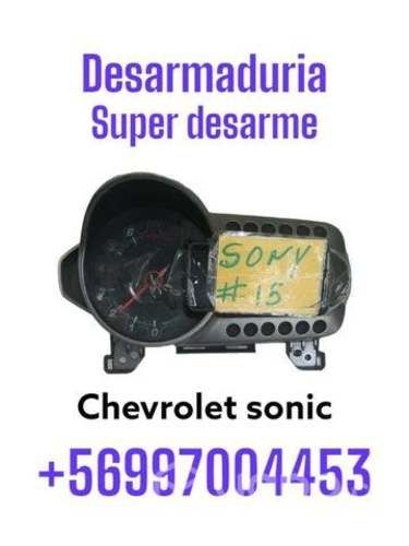Sinoptico chevrolet sonic desarmaduria importadora