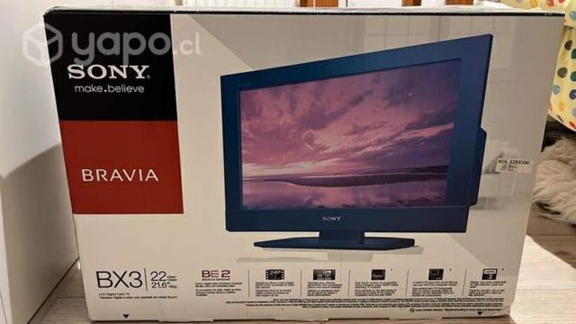 Televisor Sony Bravía, 22 , NUEVO !!!