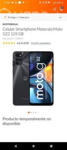Celular moto G 22 128 gb