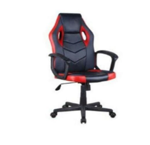 Silla Gamer (Color Negro con Rojo)