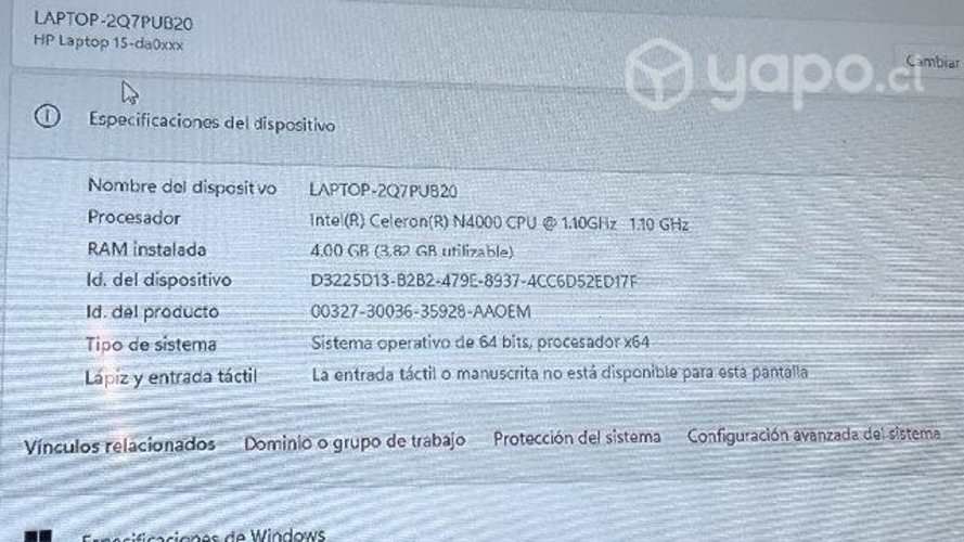 Notebook HP perfecto estado
