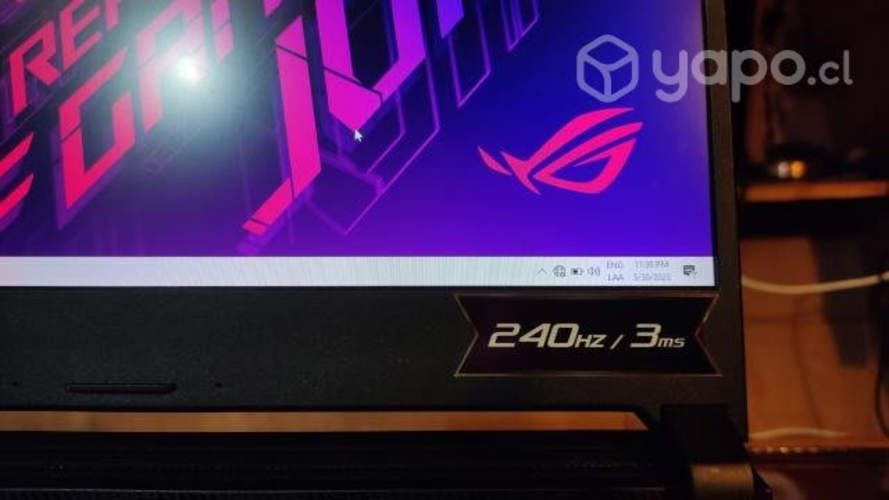 Notebook Gamer Asus G15 i7 rtx 240Hz