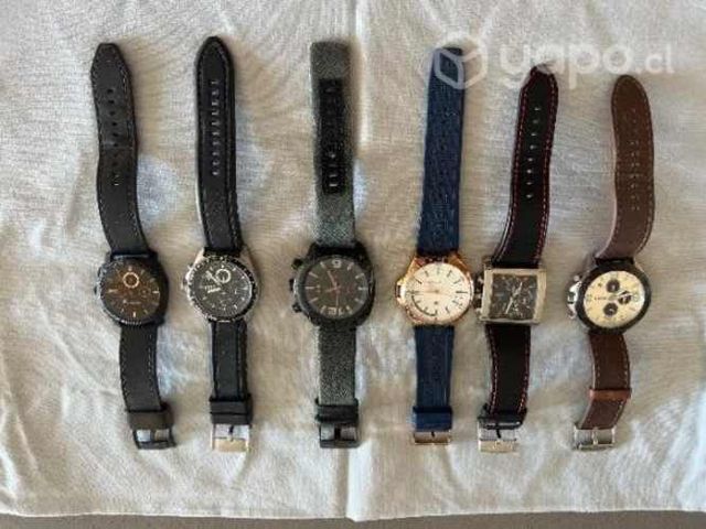 Reloj Marca Fossil esfera blanca