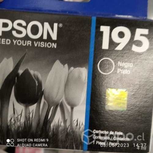Tintas Epson 195 colores originales