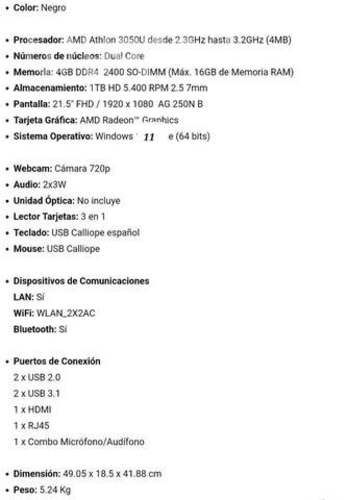 Computador All in One Lenovo