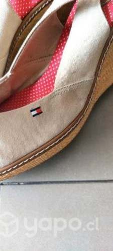 Sandalias de tela hilfiger nro 40 nuevos