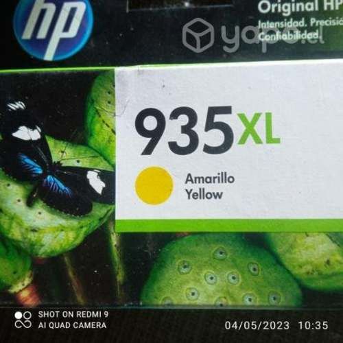 Tinta HP 935xl yellow original de alta