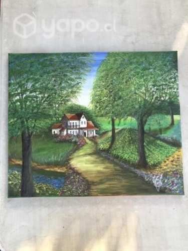 Cuadro campo, parís.