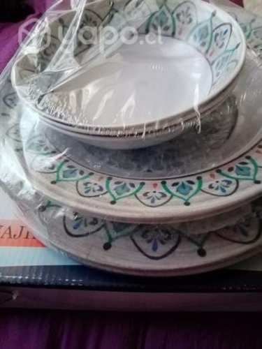 Set melamina y ensaladera