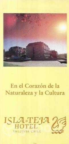 Folleto Tríptico Promoción Publici Isla Teja Hotel