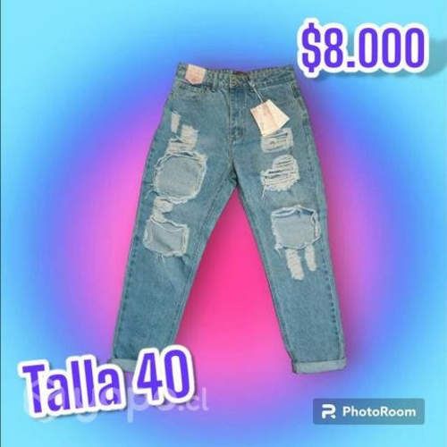 pantalón mujer mom jens