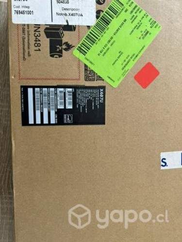 Notebook Asus A407UA 14 /Inter Core i3./1t hdd