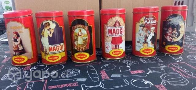 Especieros Maggi año 1970